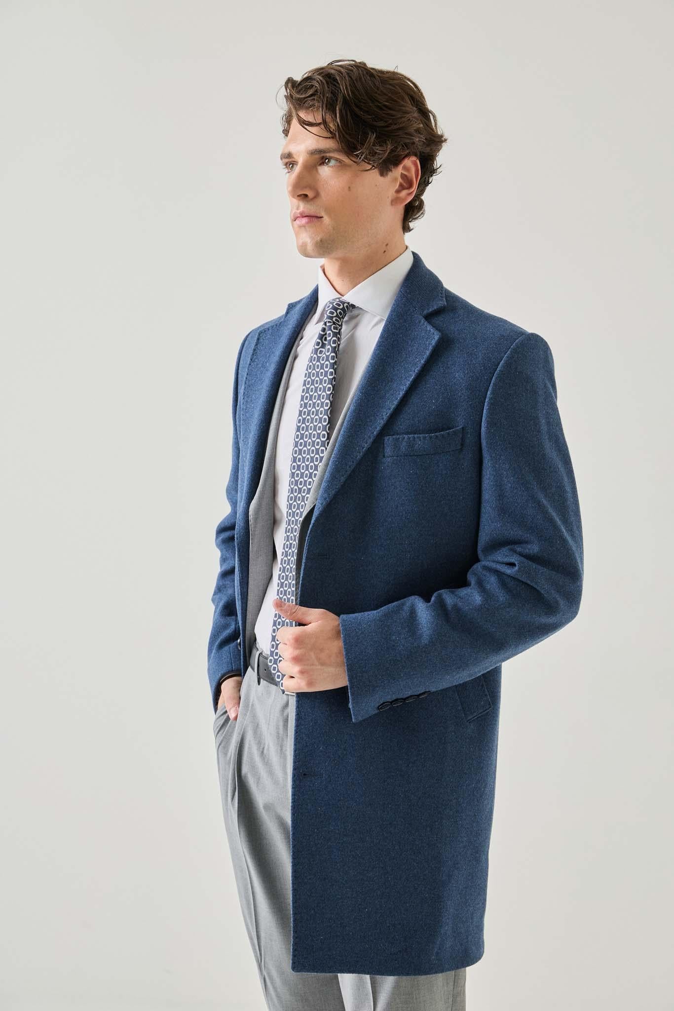Cappotto mono petto modello Barone 