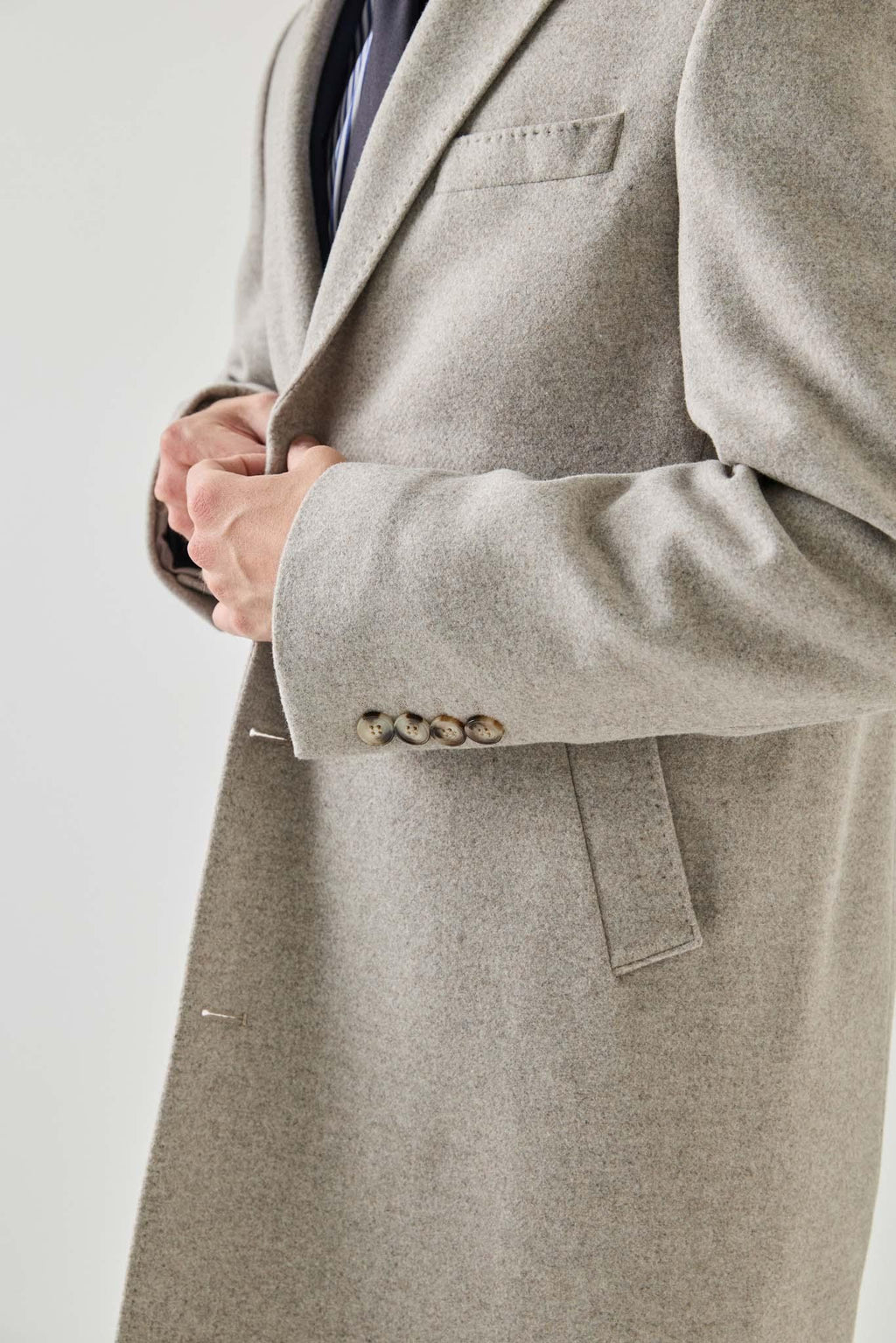 Cappotto mono petto modello Barone 