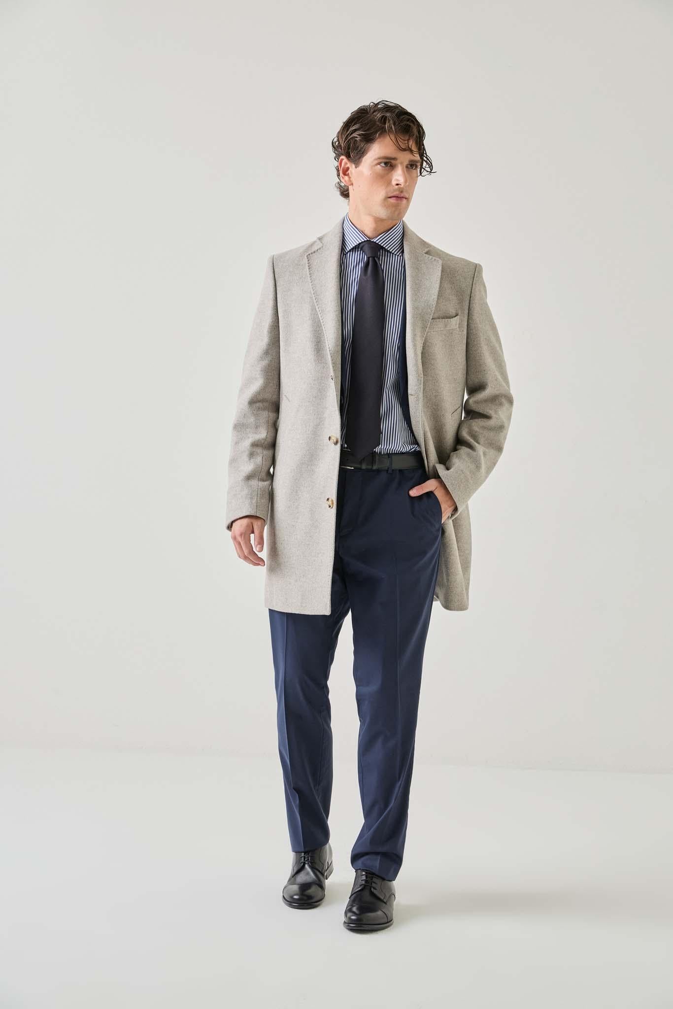 Cappotto mono petto modello Barone 