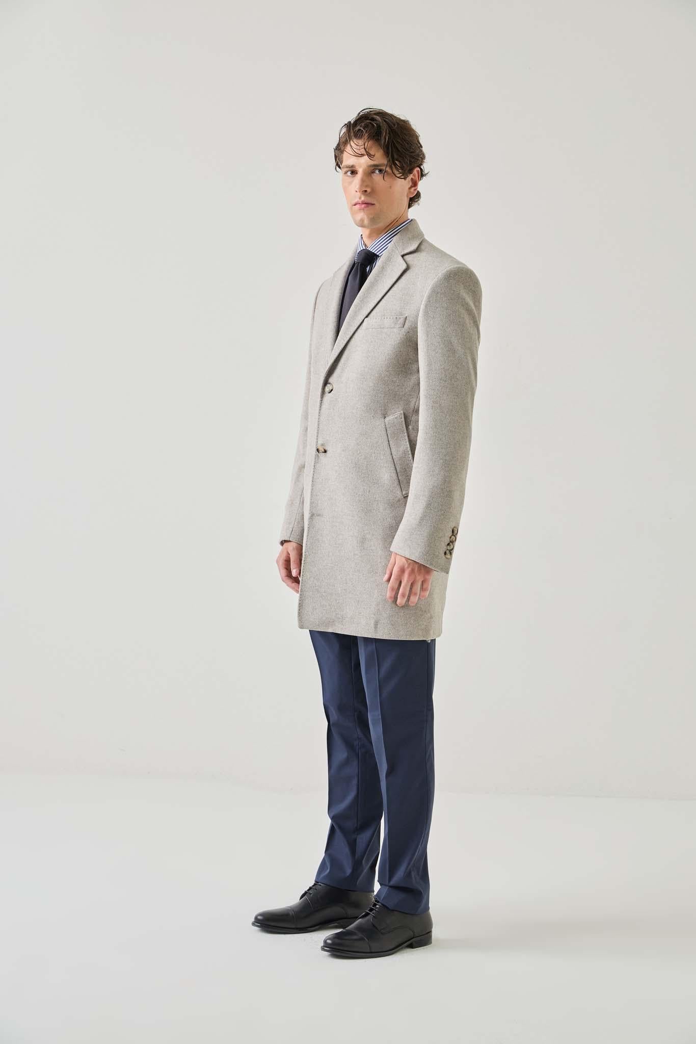 Cappotto mono petto modello Barone 